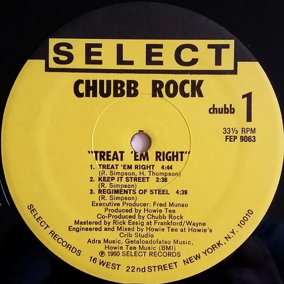 Chubb Rock - Treat 'Em Right