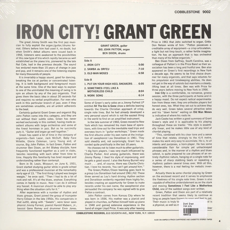 Grant Green - Iron city