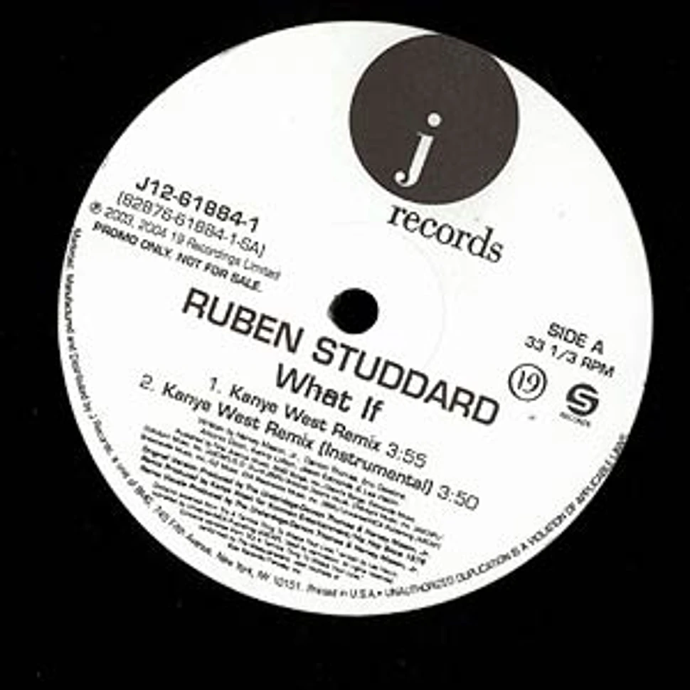 Ruben Studdard - What If (Kanye West Remix)