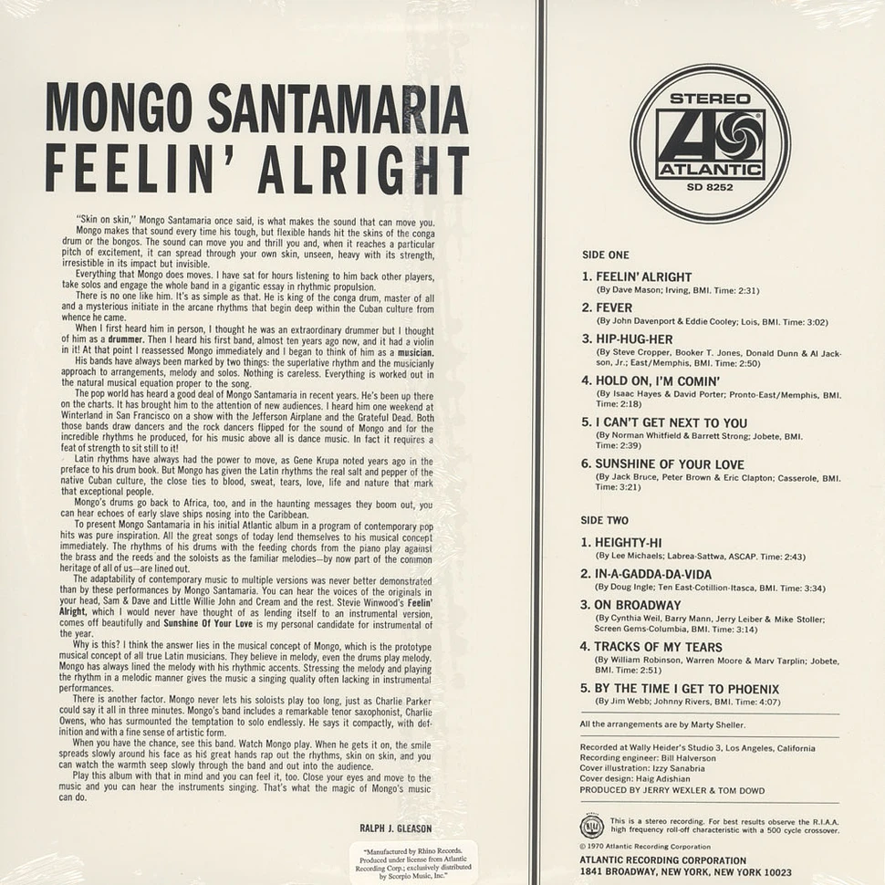 Mongo Santamaria - Feelin alright