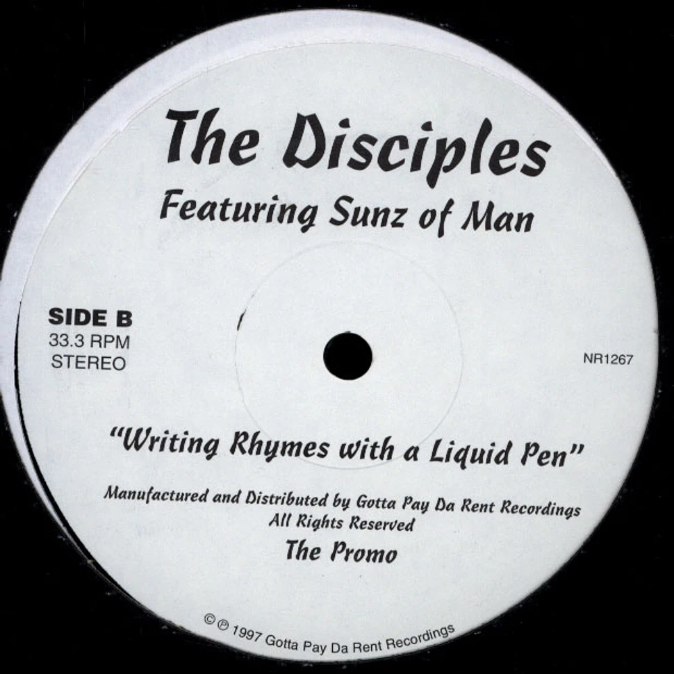 The Disciples Featuring Sunz Of Man - Writing Rhymes With A Liquid Pen