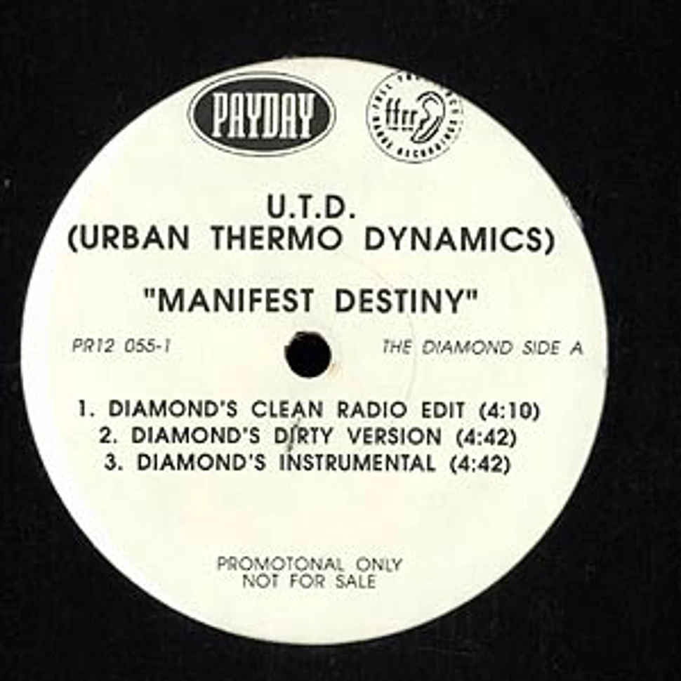 Urban Thermo Dynamics - Manifest destiny