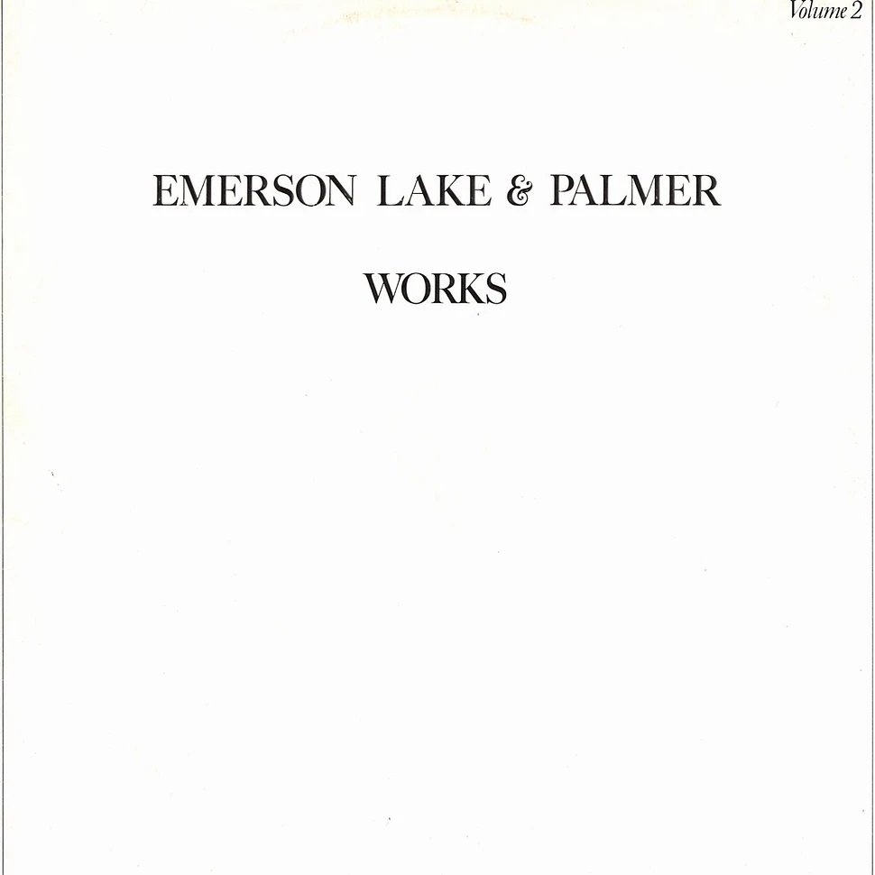 Emerson Lake & Palmer - Works volume 2