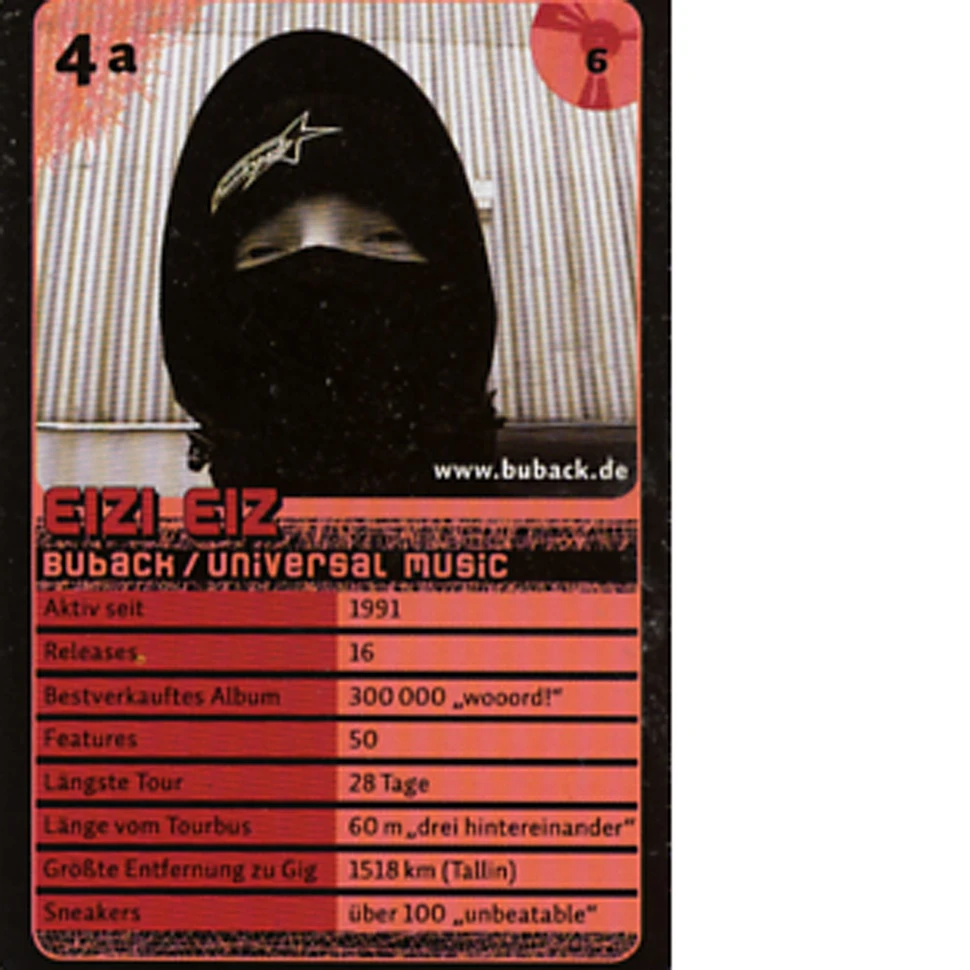Kingz Of Hiphop Playing Cards - Rap Edition