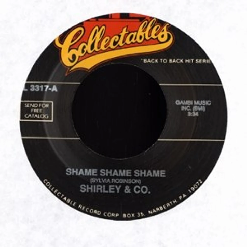 Shirley & Co / The Whatnauts - Shame shame shame / try me