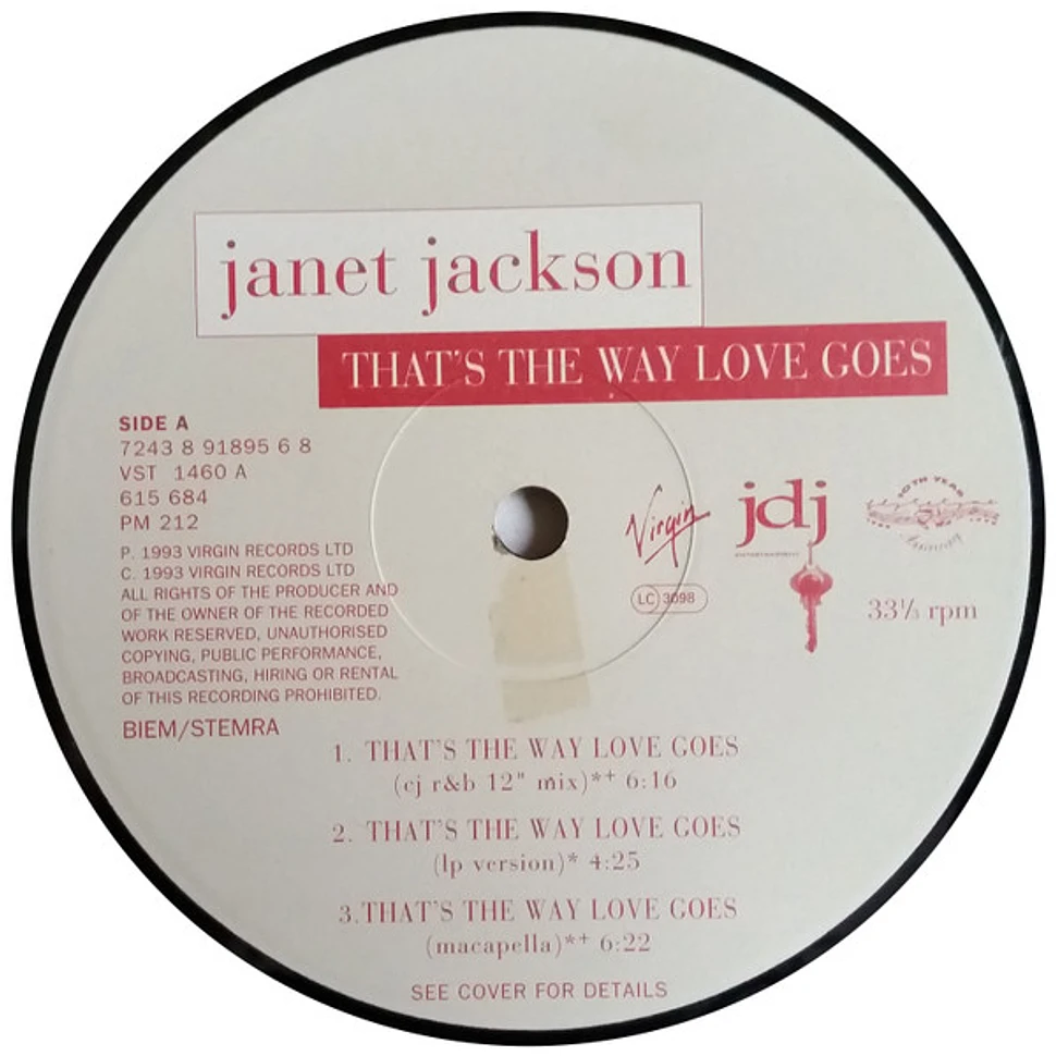 Janet Jackson - That's The Way Love Goes