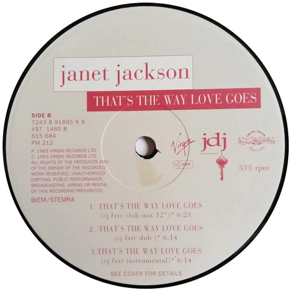 Janet Jackson - That's The Way Love Goes