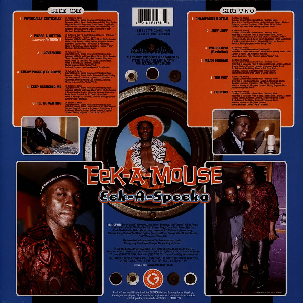 Eek-A-Mouse - Eek-a-speeka