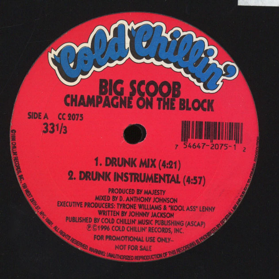 Big Scoob - Champagne On The Block