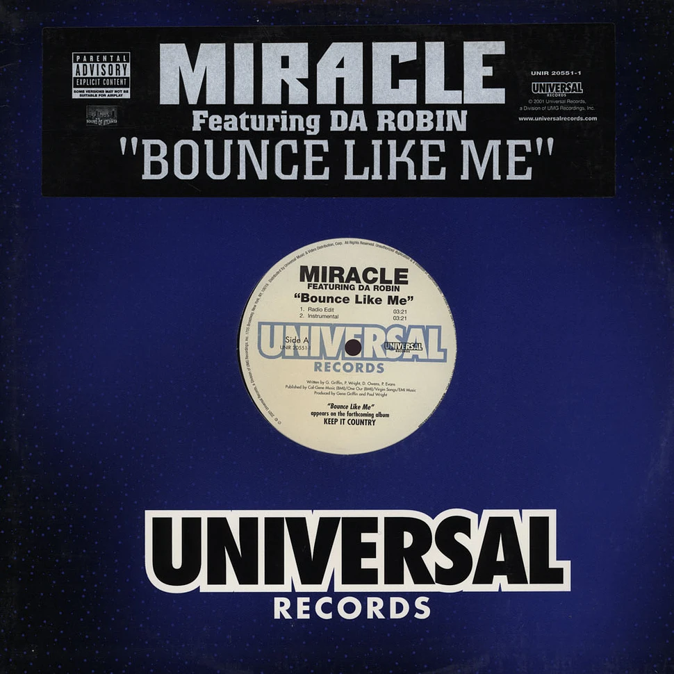 Miracle - Bounce like me feat. Da Robin