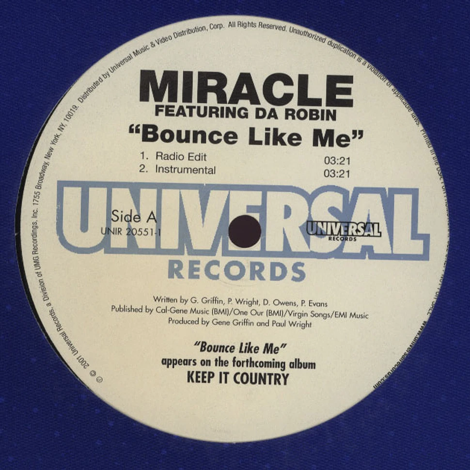 Miracle - Bounce like me feat. Da Robin