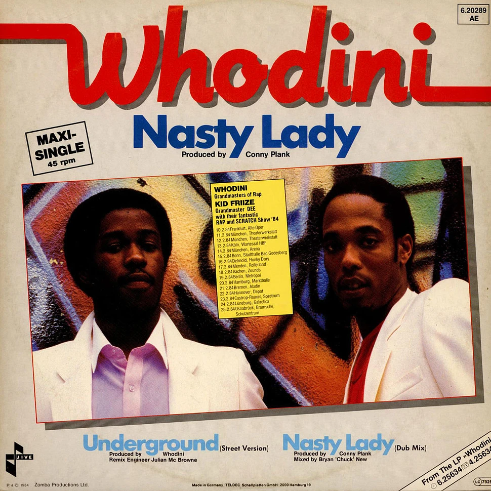 Whodini - Nasty Lady