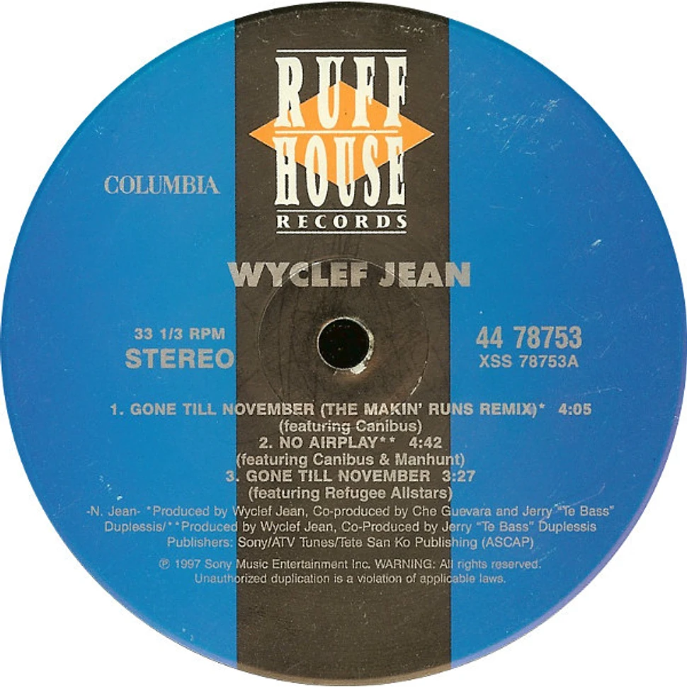 Wyclef Jean - Gone Till November