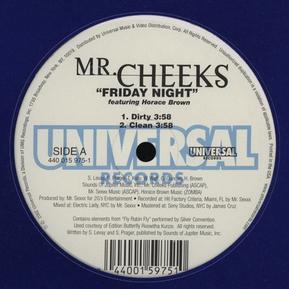 Mr.Cheeks of Lost Boyz - Friday night feat. Horace Brown