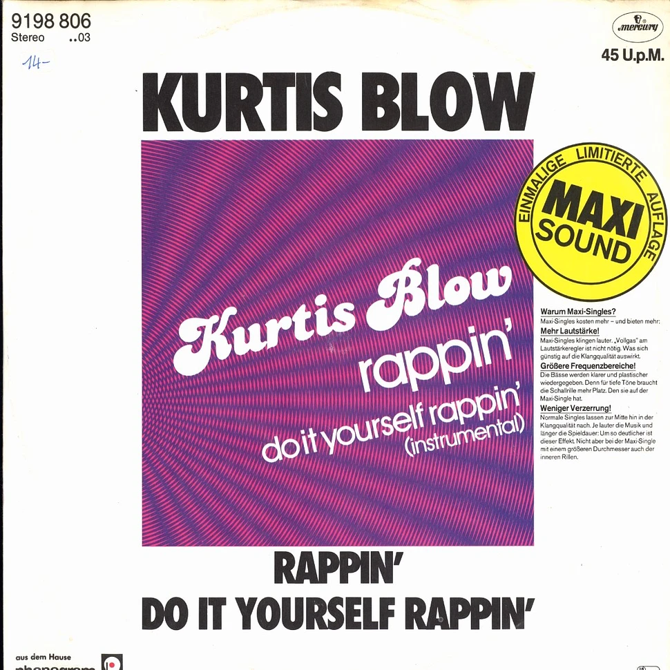 Kurtis Blow - Rappin