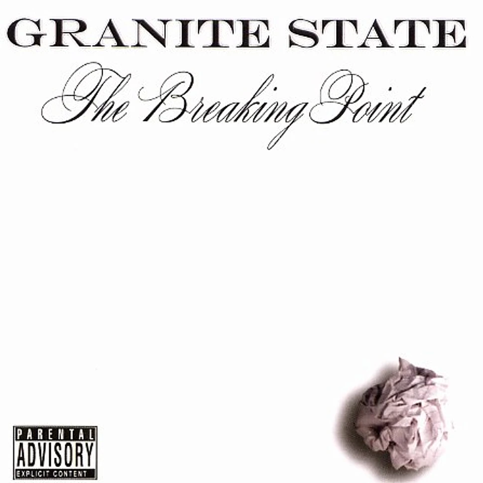 Granite State - The breaking point