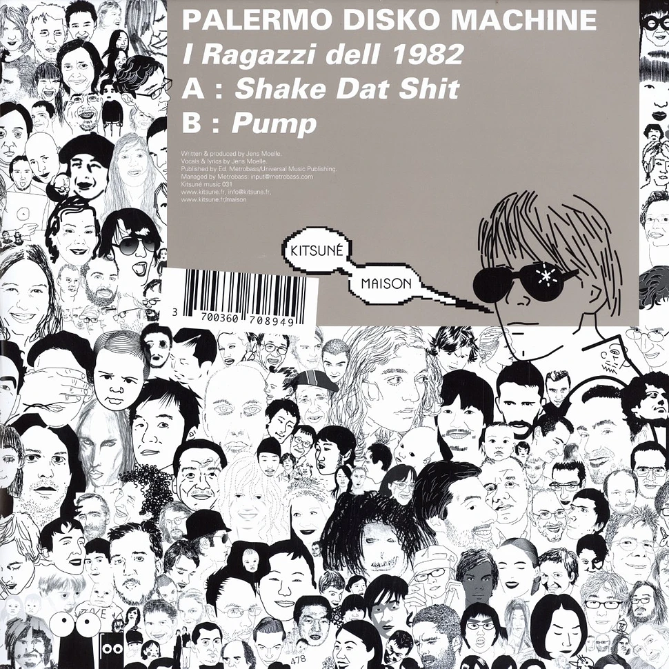 Palermo Disko Machine - I ragazzi dell 1982 EP