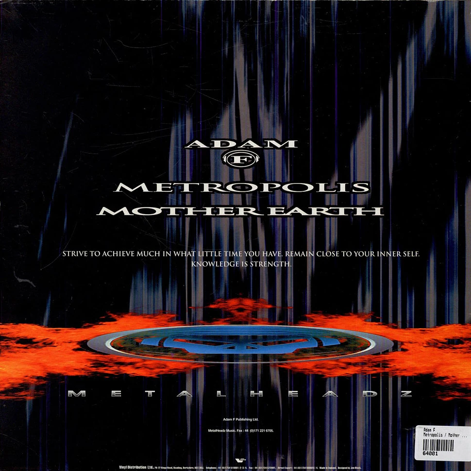 Adam F - Metropolis / Mother Earth