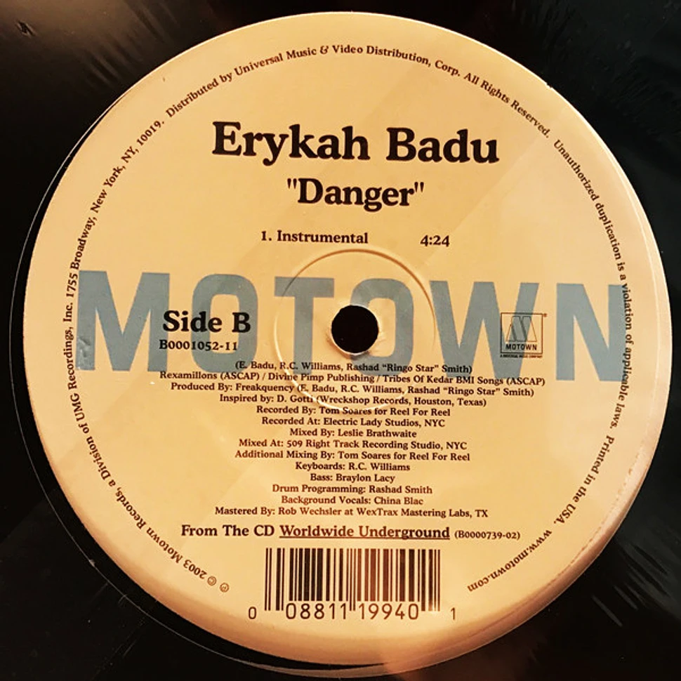 Erykah Badu - Danger