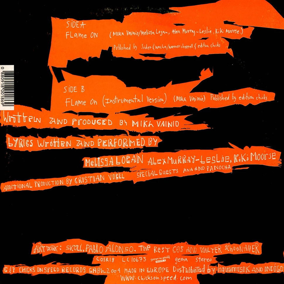 Mika Vaino & Chicks On Speed - Flame On