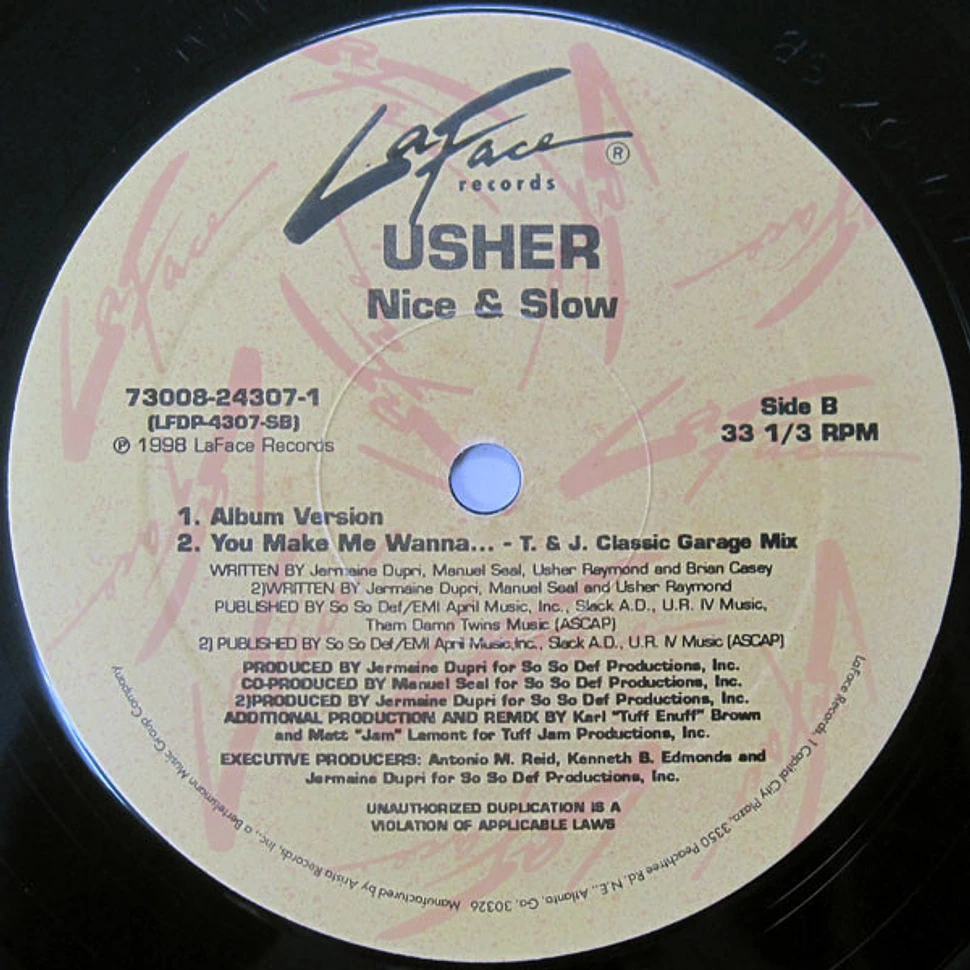 Usher - Nice & Slow (The Remixes)