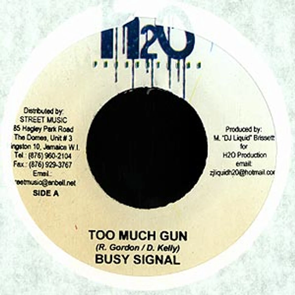 Busy Signal / Twinz Of Twinz - Too much gun / bridge my light