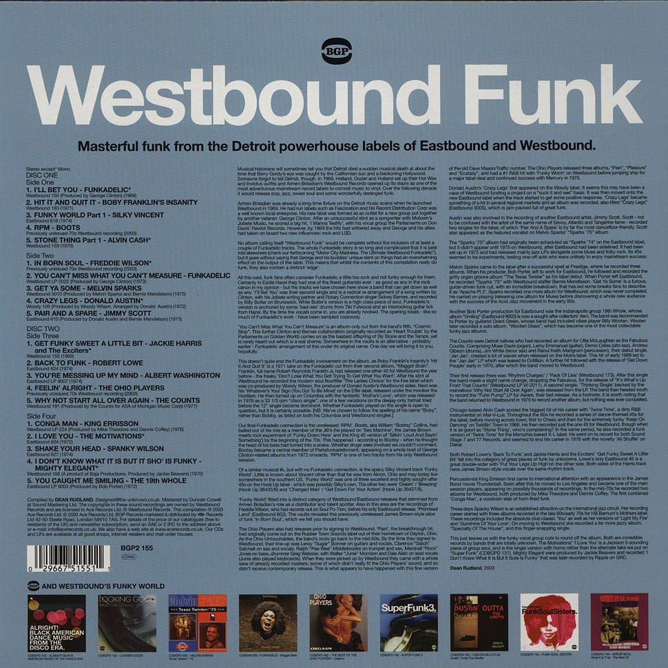 V.A. - Westbound funk