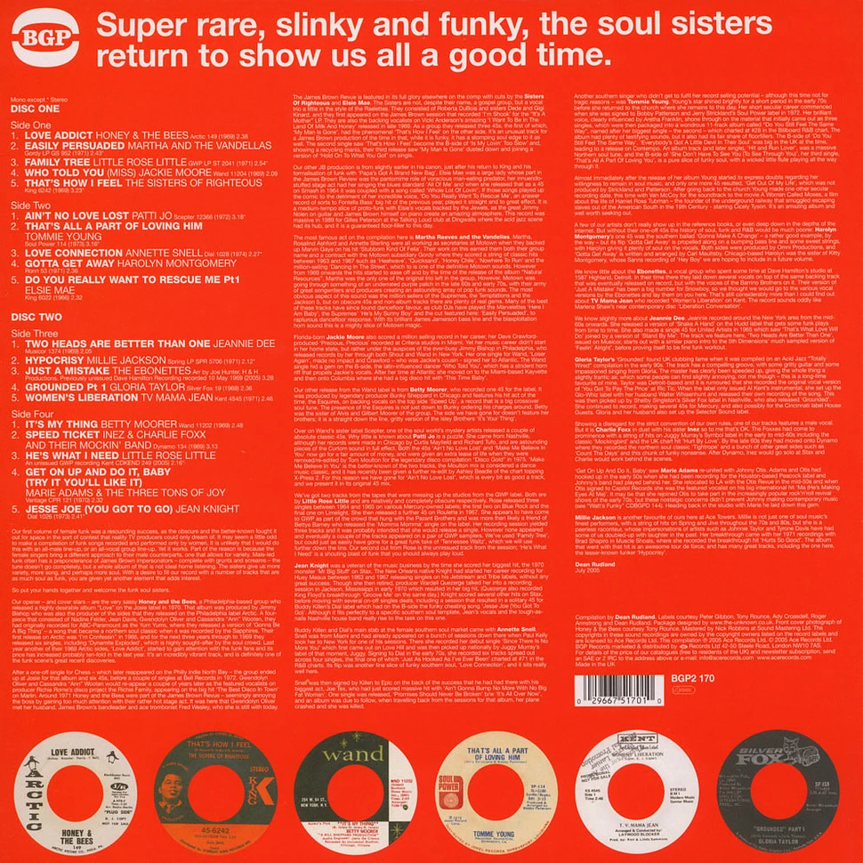 Super Funk presents - The return of the funk soul sisters