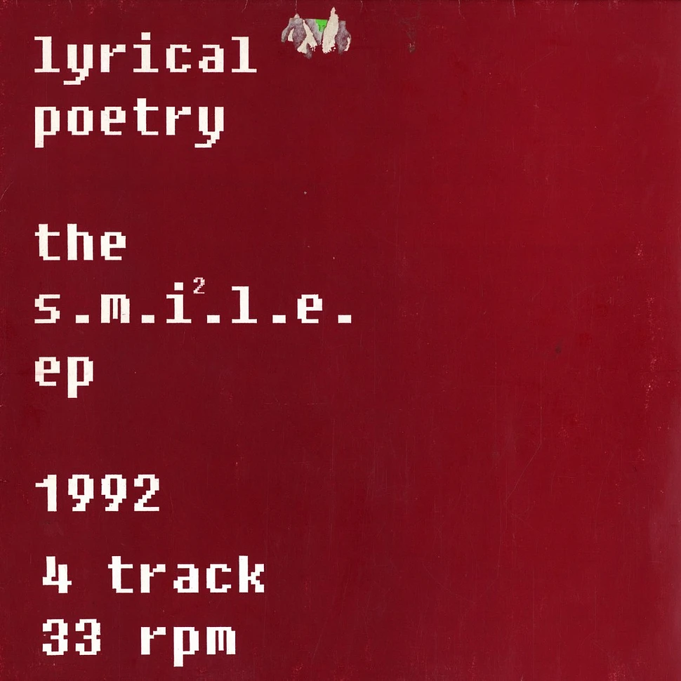 Lyrical Poetry - The smile EP