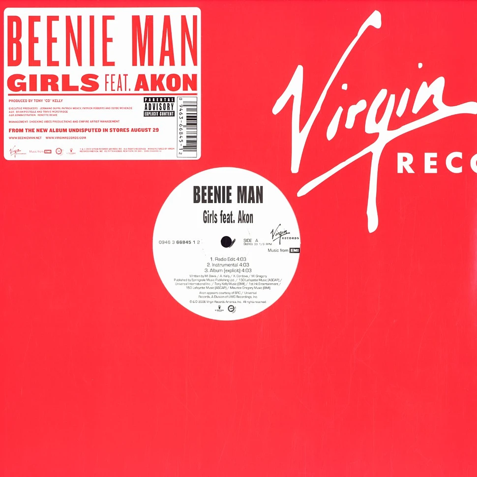 Beenie Man - Girls feat. Akon
