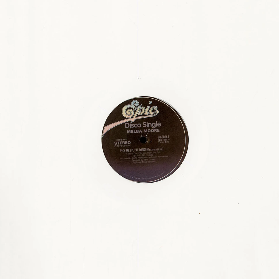 Melba Moore - Pick me up, i'll dance