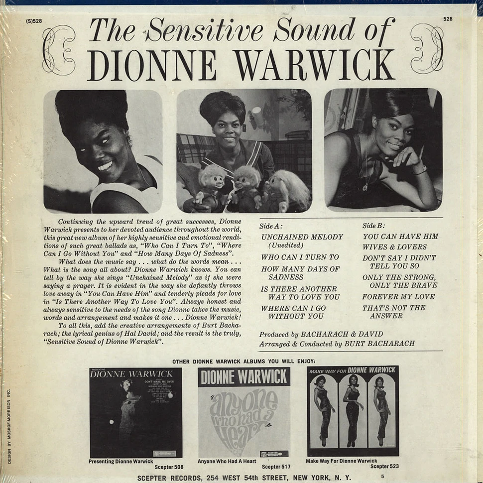 Dionne Warwick - The sensitive sound of...