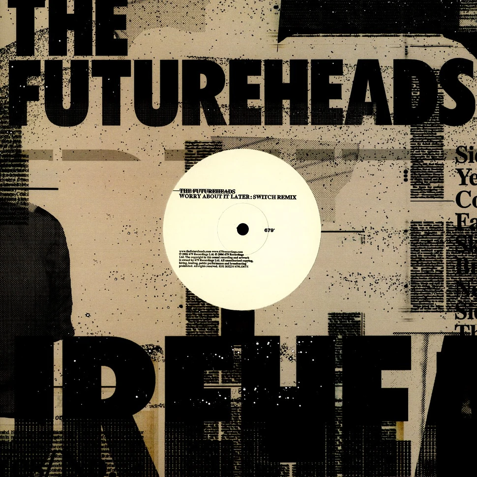 The Futureheads - Worry about it later Switch remix