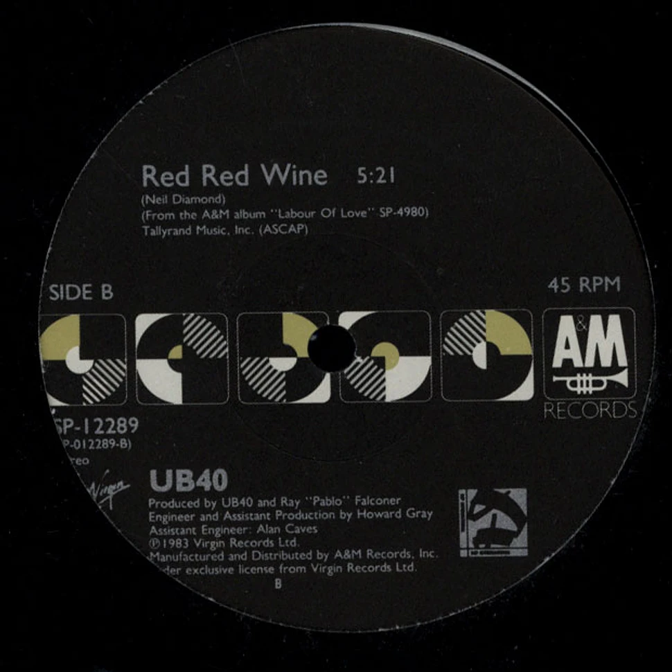UB40 - Dance With The Devil / Red Red Wine