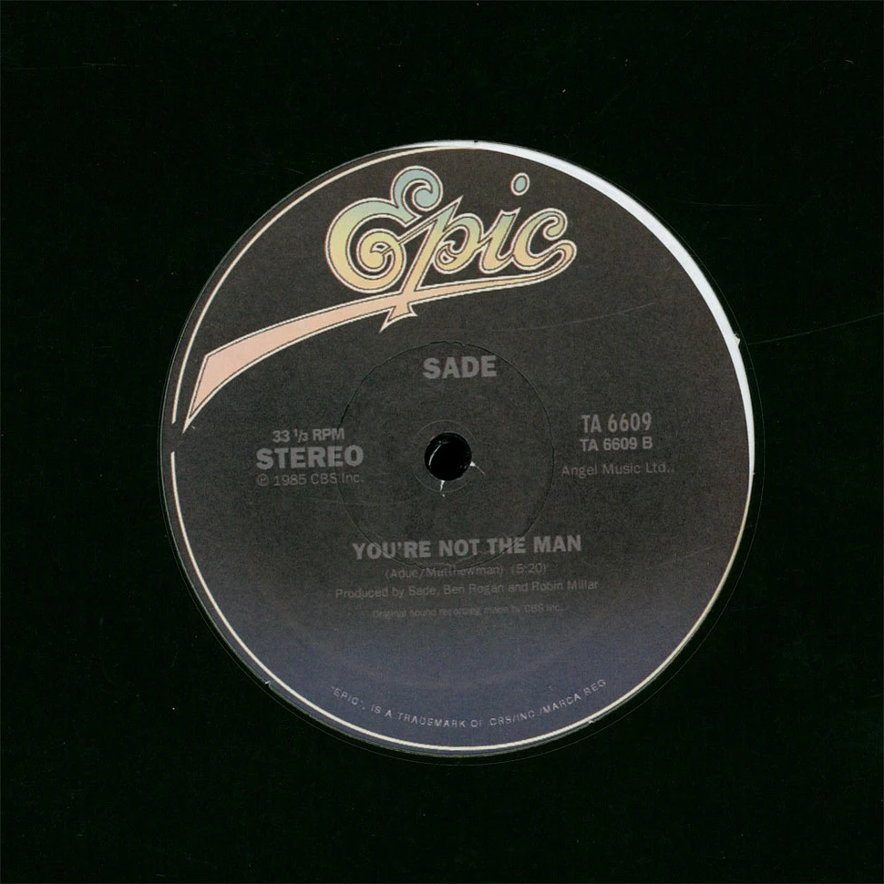 Sade - Sweetest Taboo