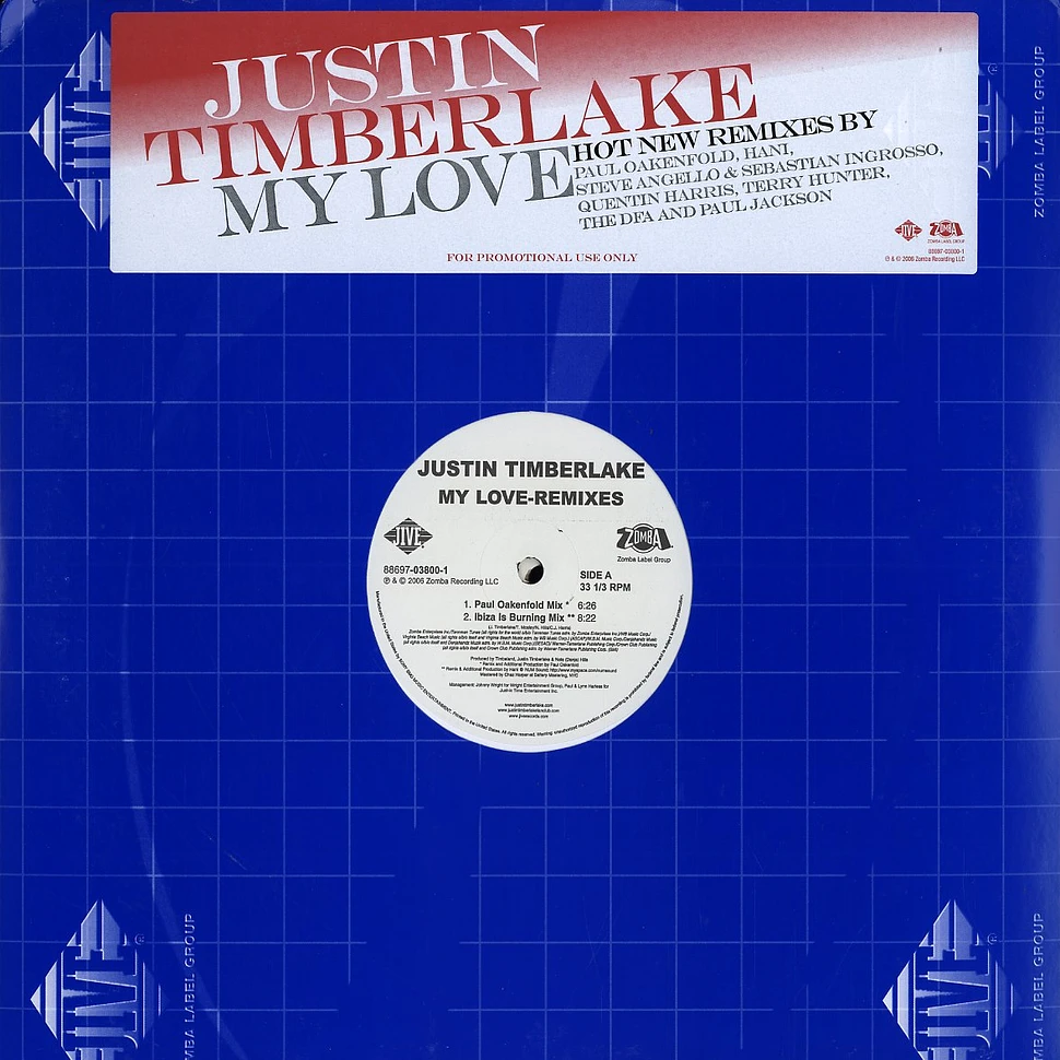 Justin Timberlake - My love feat. T.I. remixes