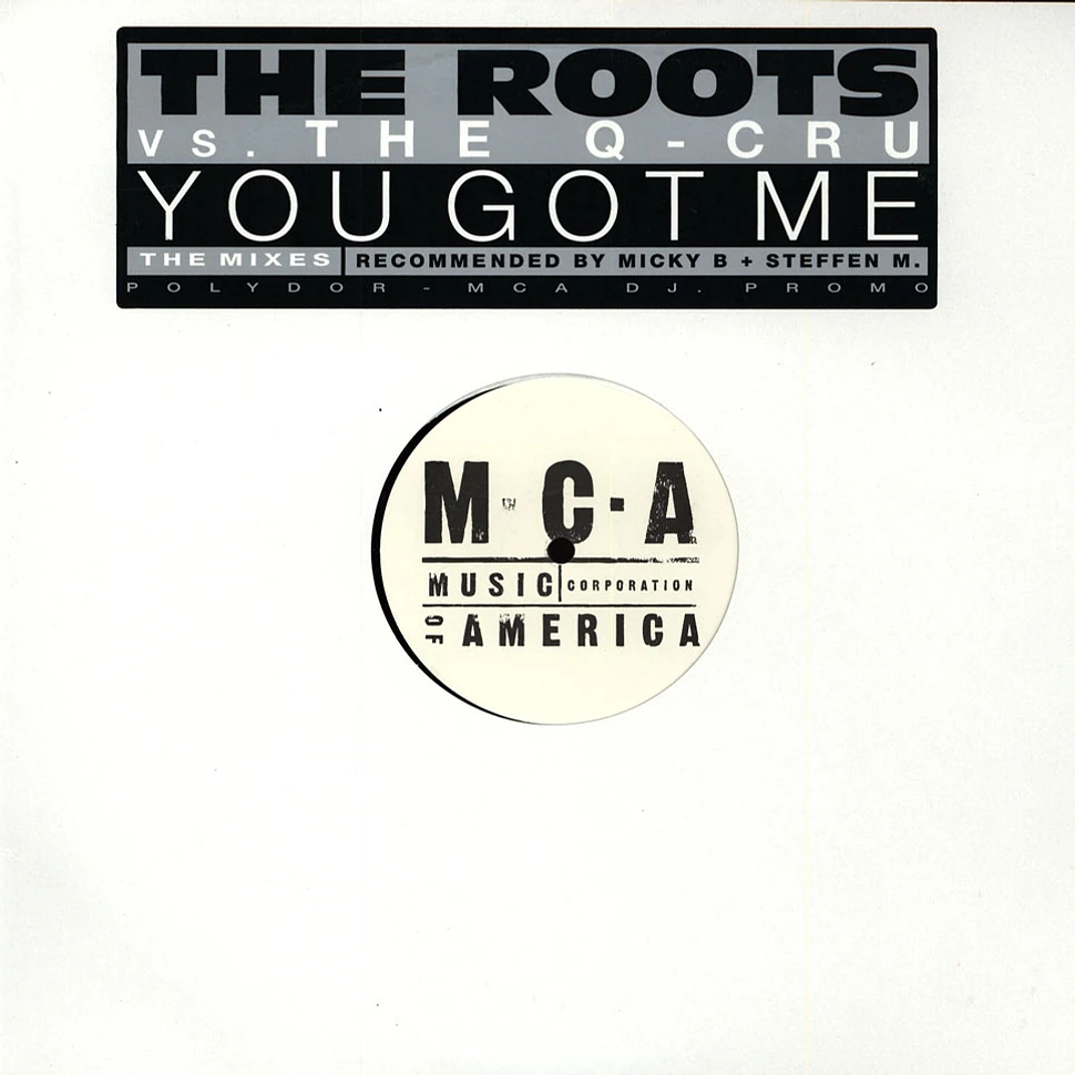 The Roots - You got me Q-Cru remixes