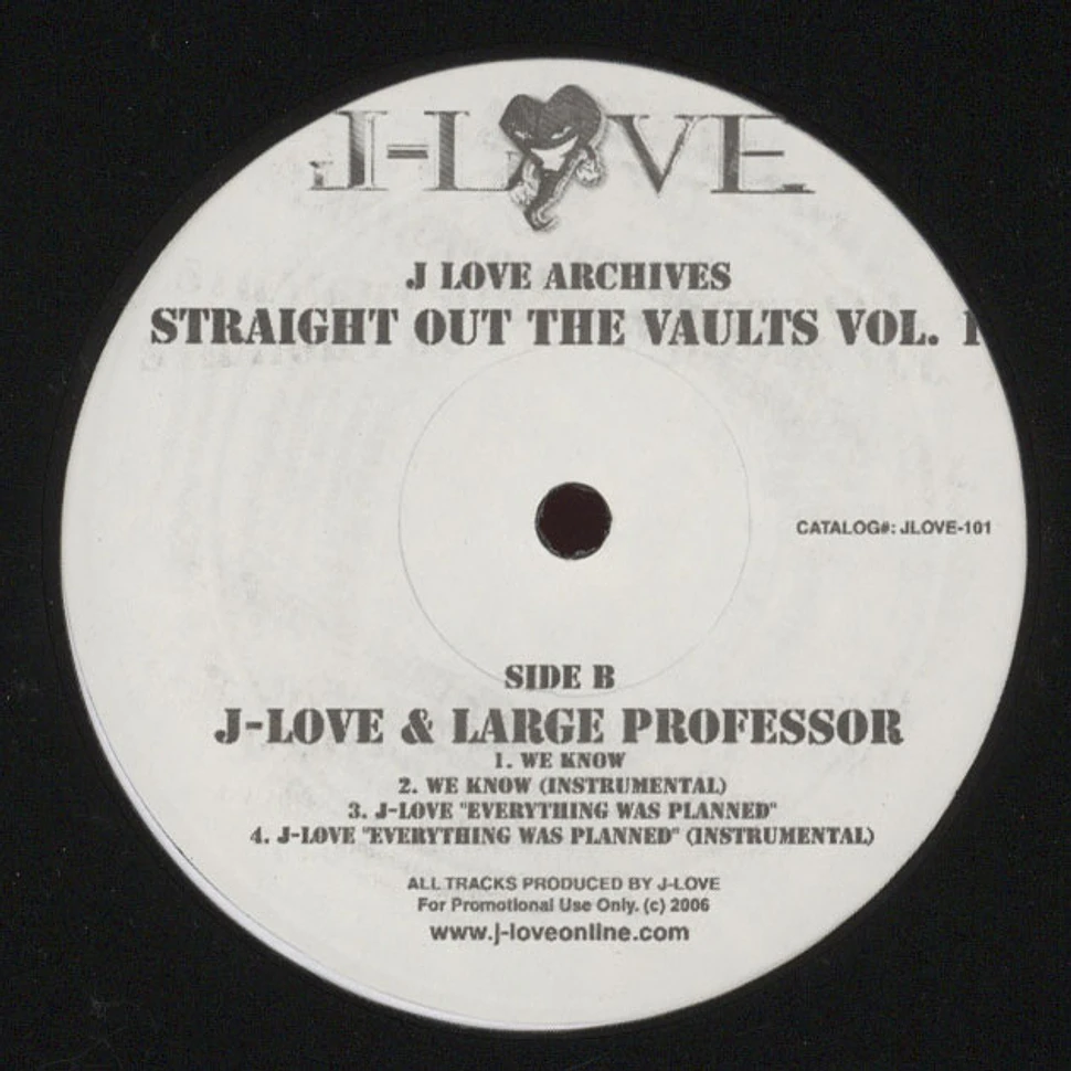 J-Love - J-Love Archives - Straight Out The Vaults Volume 1
