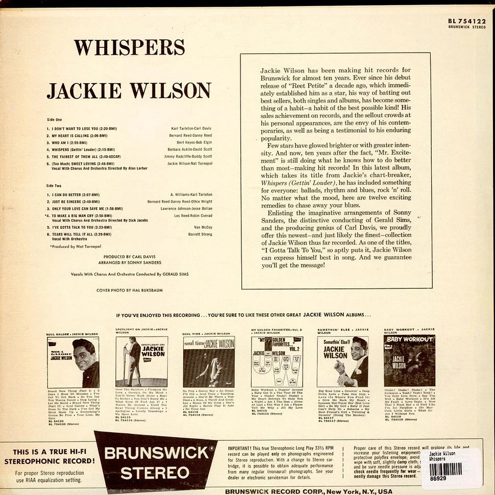 Jackie Wilson - Whispers