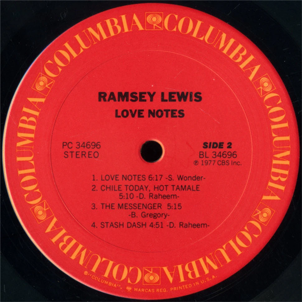 Ramsey Lewis - Love Notes