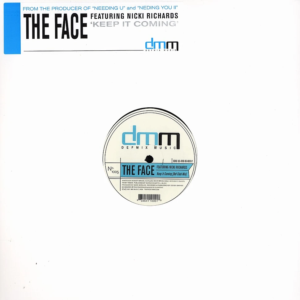 The Face - Keep it coming feat. Nicki Richards