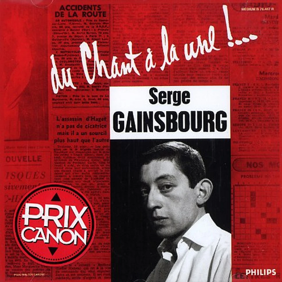 Serge Gainsbourg - Du chant a la une!...