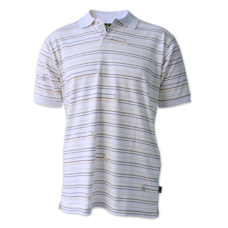 Addict - Logo stripe Polo Shirt