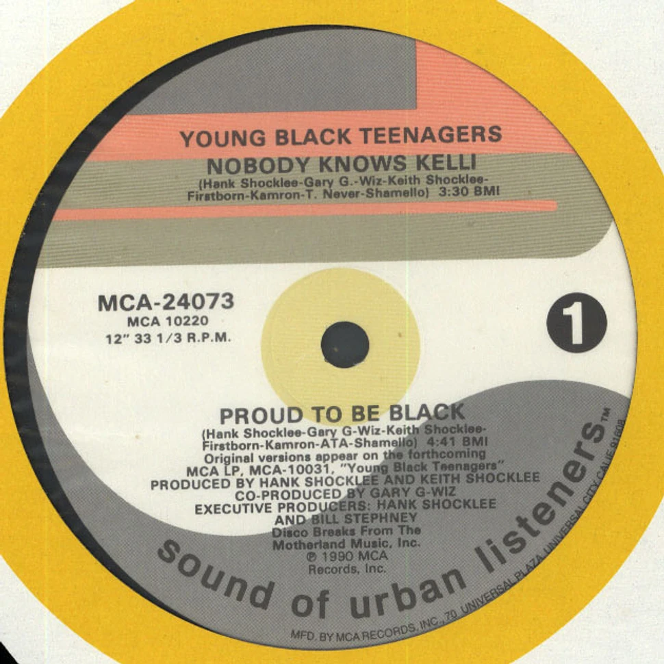 Young Black Teenagers - Nobody knows kelli