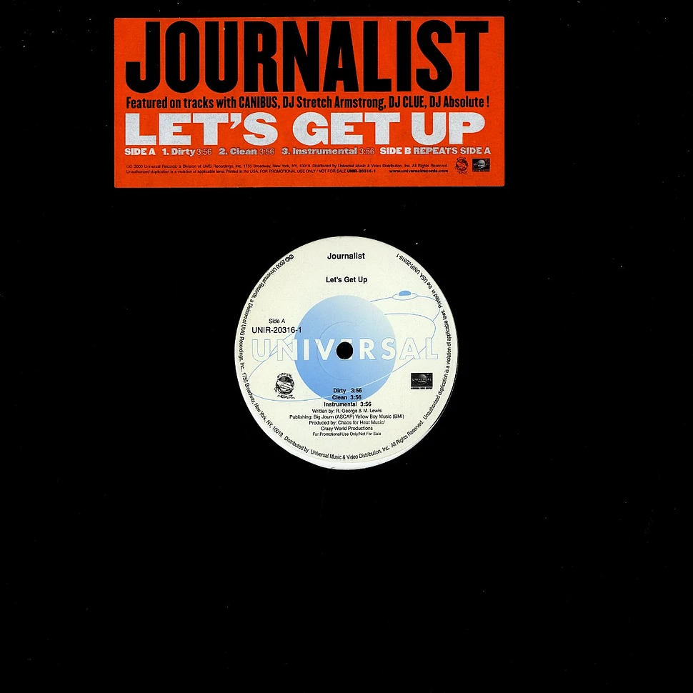 Journalist - Let's get up