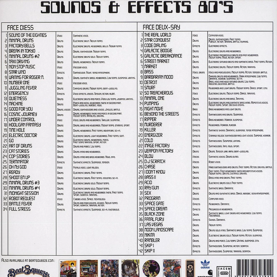 DJ Diess - Sounds & Effects 80s