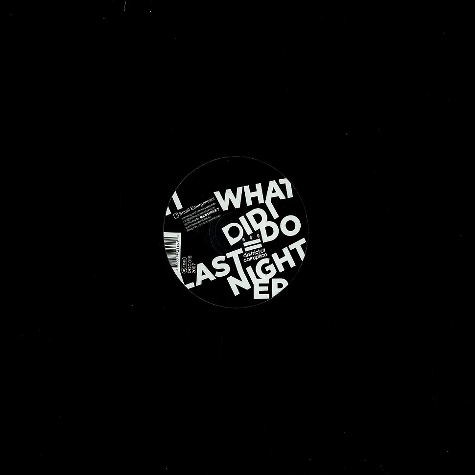Aaron Hedges - What did i do last