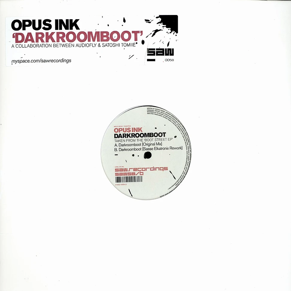 Opus Ink (Audiofly & Satoshi Tomiie) - Darkroomboot