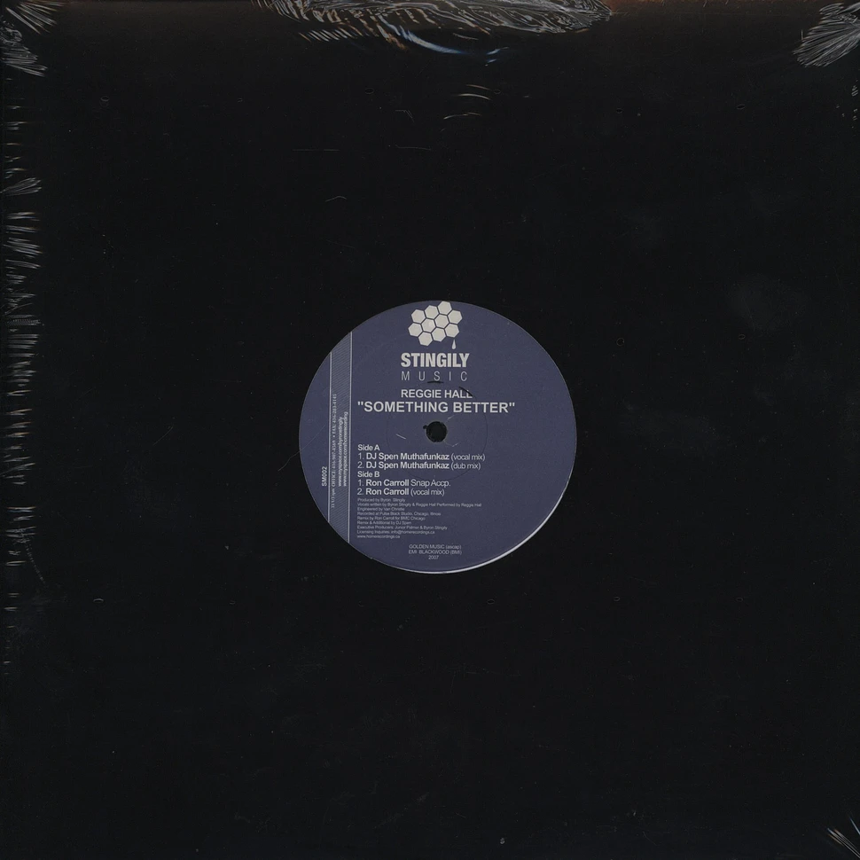 Reggie Hall & Byron Stingily - Something better