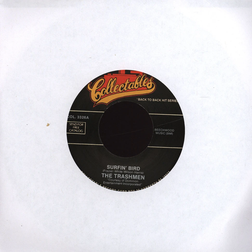 The Trashmen / Sherwoods - Surfin' bird / love you madly